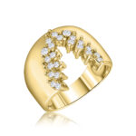 BAGUE SHARK PAVÉ