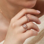 BAGUE ZIGZAG BAGUETTE