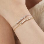 BRACELET BARRE PERLINES