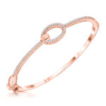 BRACELET OVALE PAVÉ