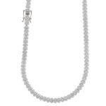 COLLIER TRESSE PAVÉ SALVA