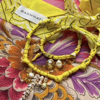 COLOMBIA 19 - 3 EN 1 , COLLIER , BRACELET, CHEVILLE
