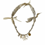 GOLDEN FLUO 9 - 3 EN 1 , COLLIER , BRACELET, CHEVILLE