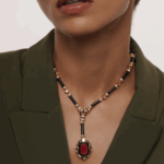 BEGUM HAUTE EVERPINK DROP NECKLACE