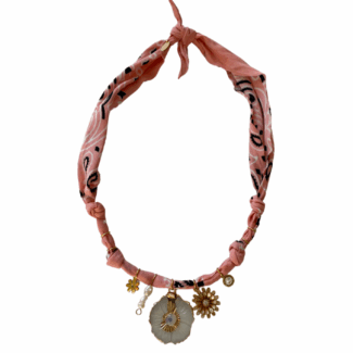 POETIC BLUSH 12 - 3 EN 1 , COLLIER , BRACELET, CHEVILLE