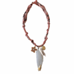 POETIC BLUSH 14 - 3 EN 1 , COLLIER , BRACELET, CHEVILLE