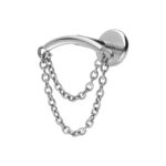 PIERCING TSH DOUBLE ARC CHAINE
