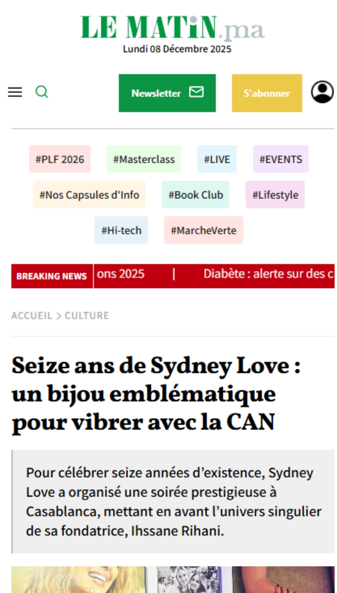 Sydney Love - Revue presse CAN (3)
